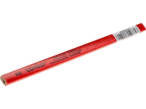 STAVEBNÁ ceruzka 240 mm ČERVENÁ 10 ks