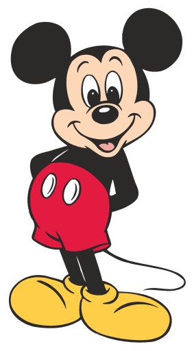 NÁLEPKA NA OKENNÝ ZRKADLOVÝ NÁBYTOK OKENNÁ MICKEY MOUSE