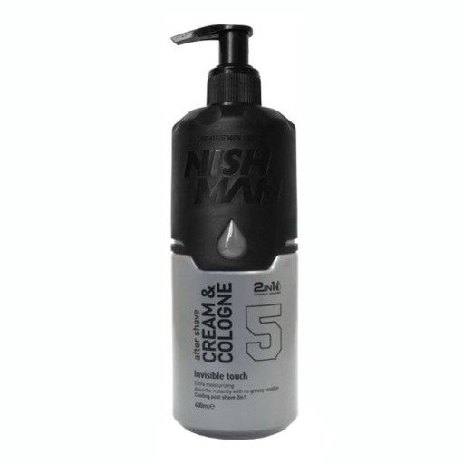 NISHMAN balzam po holení 05 INVISIBLE TOUCH 400 ml