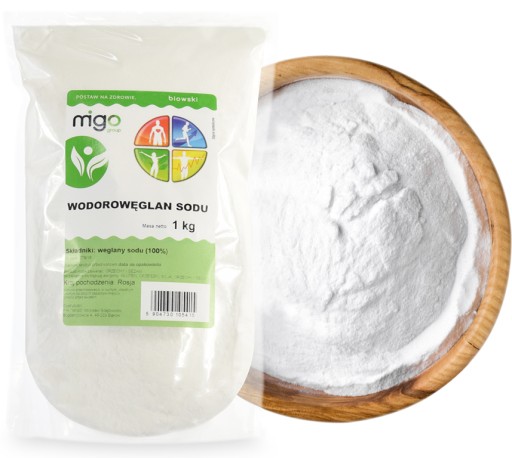 SADA 2x SÓDA NA JEDENIE Potravinárskej kvality, 1kg