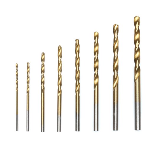 VŔTAČKY DO KOVU VŔTAČKY 1,5-6,5 mm SADA 13-diel TIT.