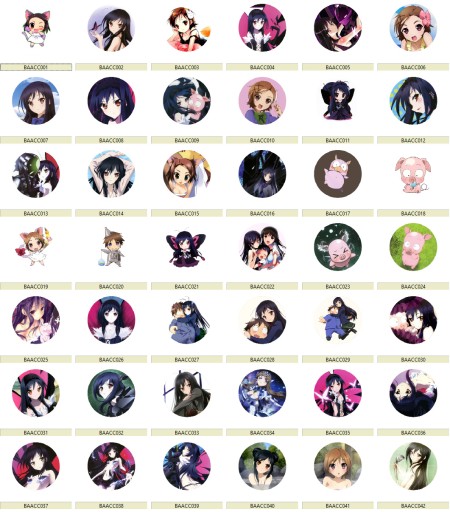 Anime Manga Accel World Pins MNOHÉ DIZAJNY