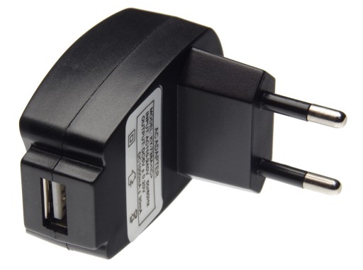 Sieťová nabíjačka s USB portom 5V 1,0A napájanie