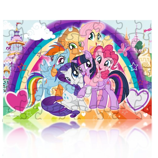 G88 Trefl Puzzle 24 poníkov My Little Pony