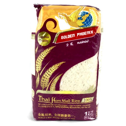 Jazmínová ryža, thajská 1kg Golden Phoenix