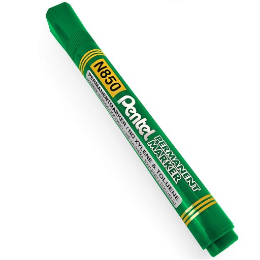 Permanentný popisovač zelený Pentel N850 1 ks.