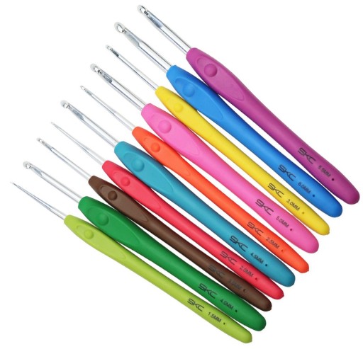 HÁČKOVANIE S ERGONOMICKOU RÚČKOU SKC HÁČKOVANIE 5,5 mm