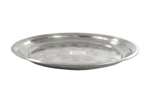 KOVOVÝ PODANÍK PLYTÝ okrúhly - 30 CM - 121224