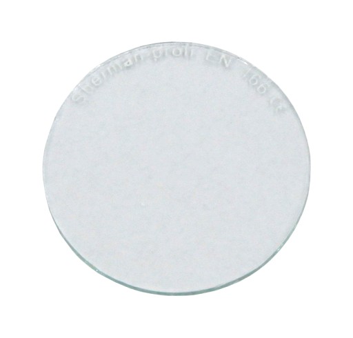 10x OKRUHOVÉ ZVÁRACIE SKLO 50mm BIELE SKLO