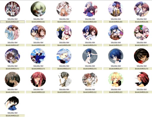Manga Anime Akuma no Riddle kolíky MNOHÉ DIZAJNY