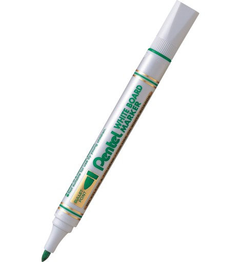 Pentel MW85 zelený za sucha stierateľný popisovač na biele tabule