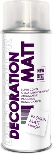 Deco PAINT Číry MAT lak v spreji 400ml