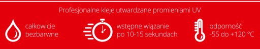 DREI BOND ihla na dávkovanie UV lepidla, ružová 0,58