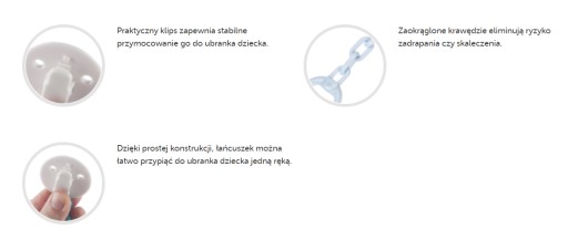 CANPOL retiazka na cumlík, modrá sova