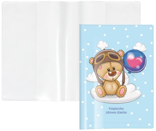Obal na detskú zdravotnú knižku BIURFOL Teddy Bear