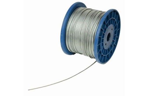Zinkové oceľové lano 3mm Koelner 1 meter cena za 1 meter