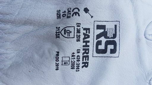 Kožené zváračské rukavice FAHRER RS RLCS, veľkosť 10