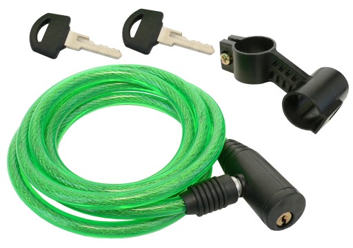 BIKE LOCK, SILNÝ, HRUBÝ BIKE LOCK, 180 cm