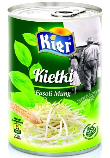 Čínske klíčky mungo fazule 425g Kier v marináde