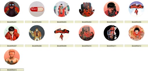 Anime Manga Akira Pins MNOHÉ DIZAJNY