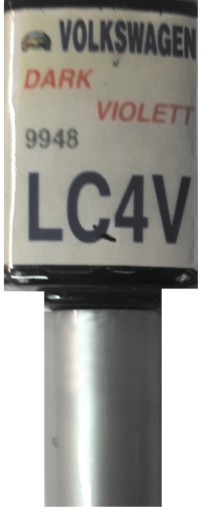 VW LC4T W2 SÚMRAK FIALOVÝ LAK ŠKRABANKA DOTYK