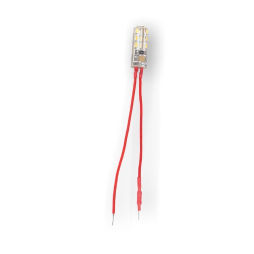 G4 LED žiarovka 10mm 2W AC 230V 6000K Studená biela