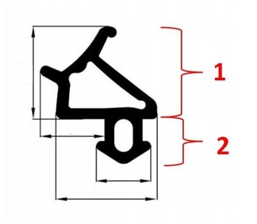 Tesnenie Tesnenie pre PVC okná VEKA S-834X