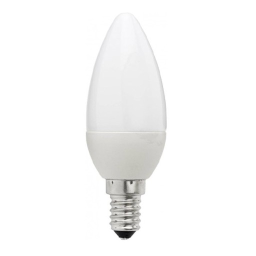 10x E14 LED žiarovka 7W=60W 6500K Cool White 230V Sviečka