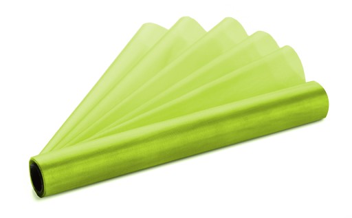 Organza hladká 36cm svetlozelenáORP-102