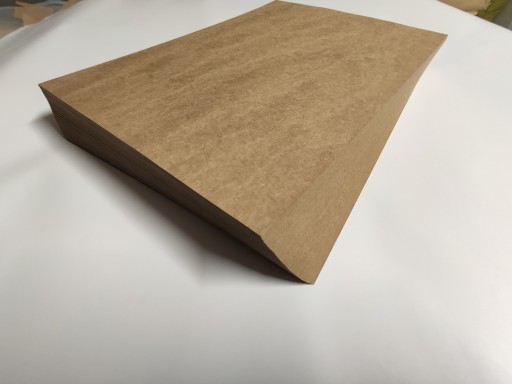 Papier Eco Kraft 250g 100 listov A5 Hnedé pozvánky