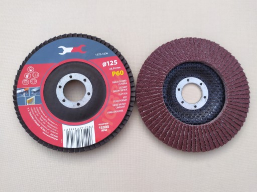 KLAPKOVÝ DISK KLAPOVÝ BRÚSNY KOTOÚČ 125 mm P60