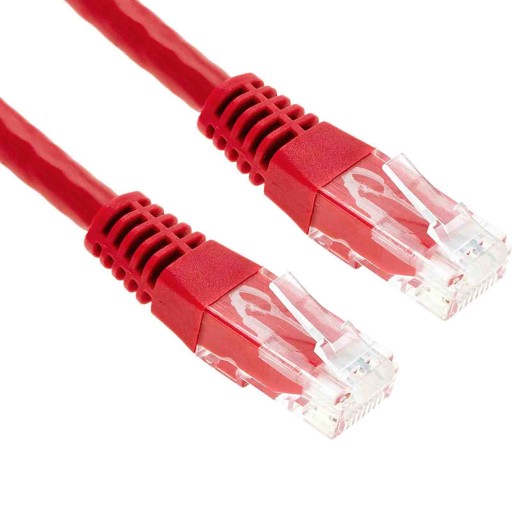 Patchcord UTP kat.5e sieťový kábel, 1m, farebný