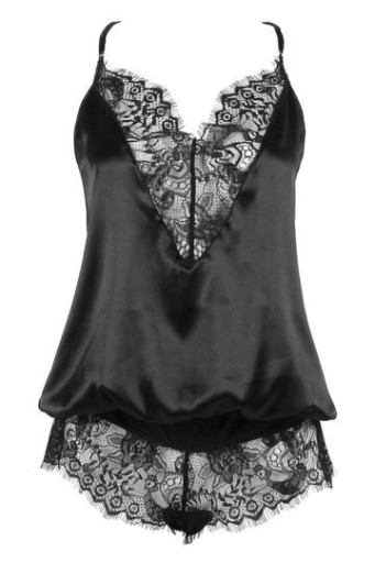 Zmyselné SEXI čipkované body na telo S/M (B019)