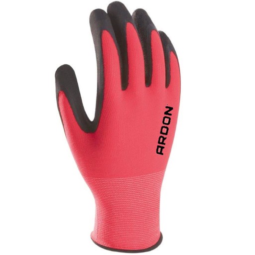 PETRAX Nylonové latexové pracovné rukavice, 1 pár, veľkosť 7 S