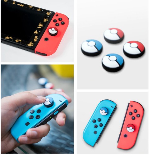 ANALOGOVÉ PREKRÝVKY POKEBALLOVEJ GUMY NINTENDO