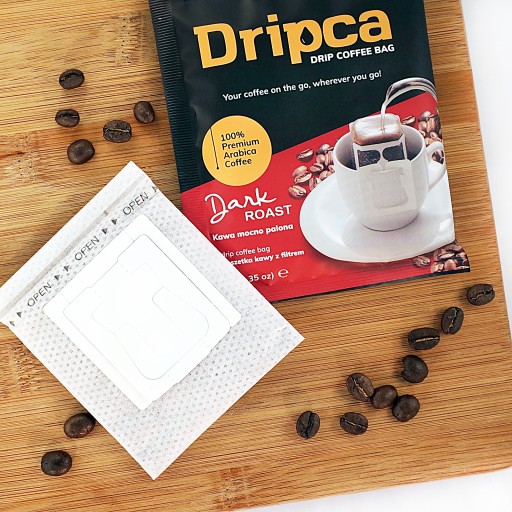 DRIPCA mletá káva s filtrom PODÁVANIE 5 ks