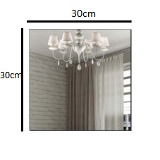 zrkadlový obklad 30cm x 30cm, samolepiaci leštený