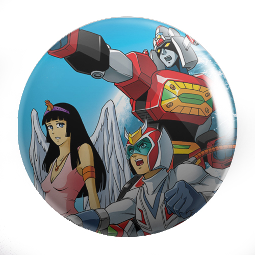Manga Anime General Daimos Pins MNOHÉ DIZAJNY