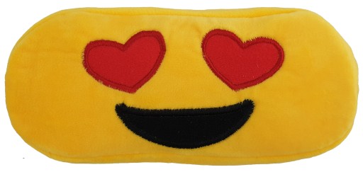 TAŠKA NA PEČIARNE, KOZMETICKÁ TAŠKA PLYŠOVÁ EMOTIKON