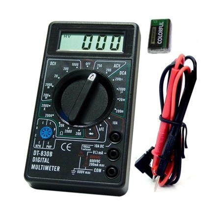 ELEKTRONICKÝ DIGITÁLNY MULTIMETER DT-830B
