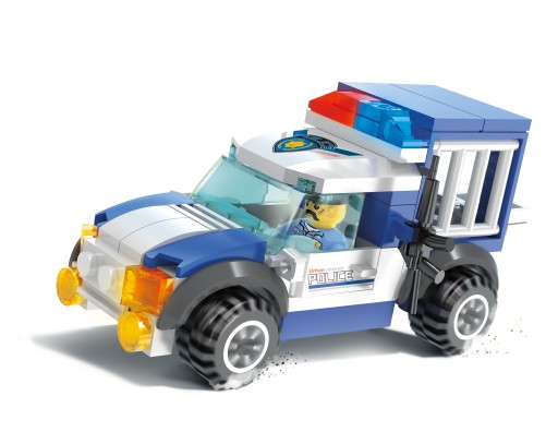 Klocki Blocki - Polícia 2v1 101 prvkov