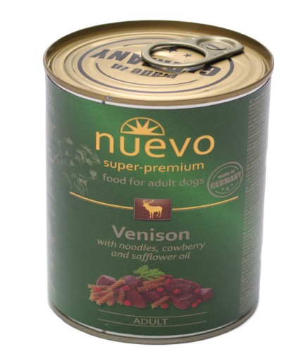 NUEVO VENISON dospelý pes 800g