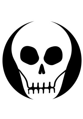 Tekvicové šablóny Halloween tekvicové dekorácie x10