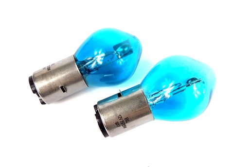 BA20D ŽIAROVKA 12V 35/35W MODRÁ BOSMA