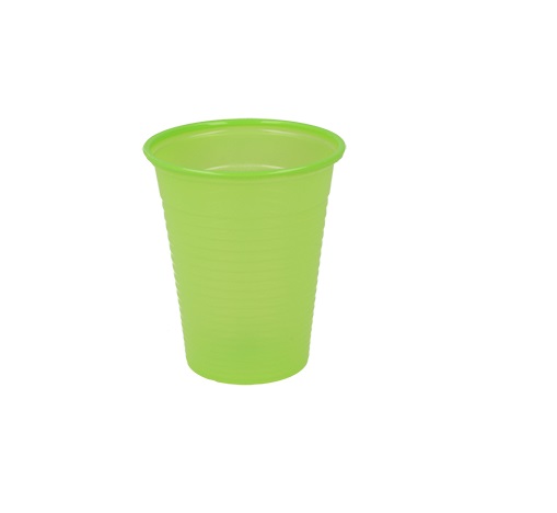 FAREBNÉ jednorazové poháre 180 ml, 150 kusov