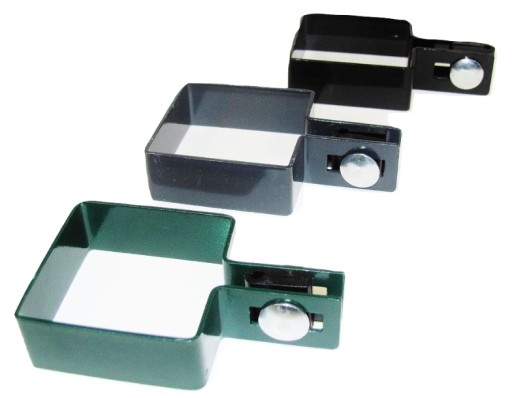 Svorka držiaka koncového panelu 50x50 GREEN SET