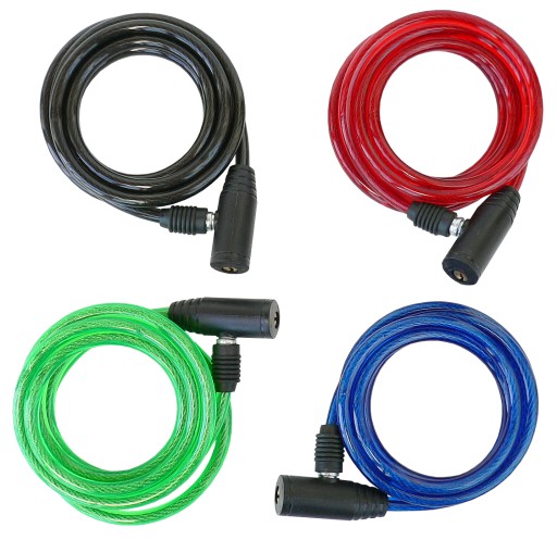 BIKE LOCK, SILNÝ, HRUBÝ BIKE LOCK, 180 cm