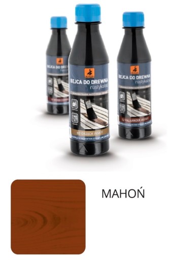 Lazúra na drevo Dragon 0,2 l ČERVENÁ