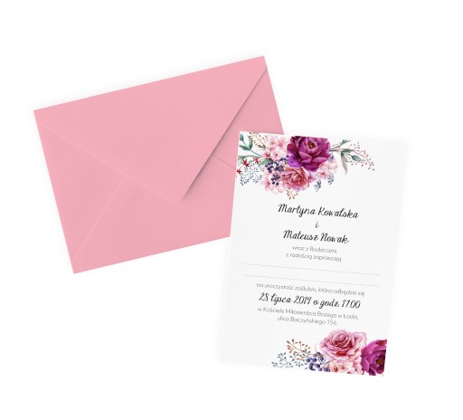 Zbierka pozvánok Mia Flowers Personalization Z5P