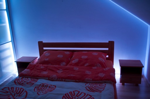 LED pás 5050 14,4W IP20 studená ROLL